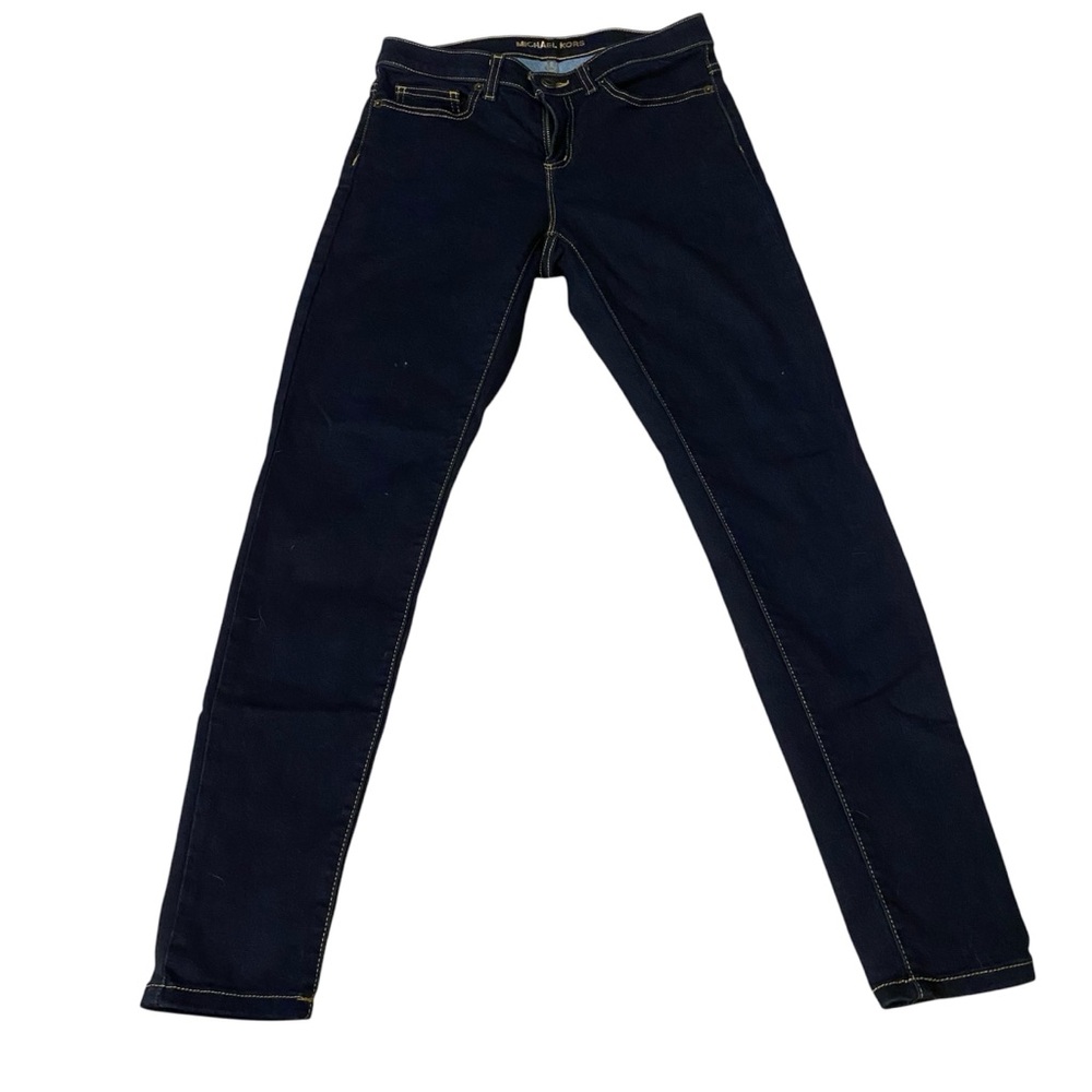 Michael Kors Izzy Skinny Dark Wash NWOT